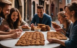 Belgische Speculoos proeven