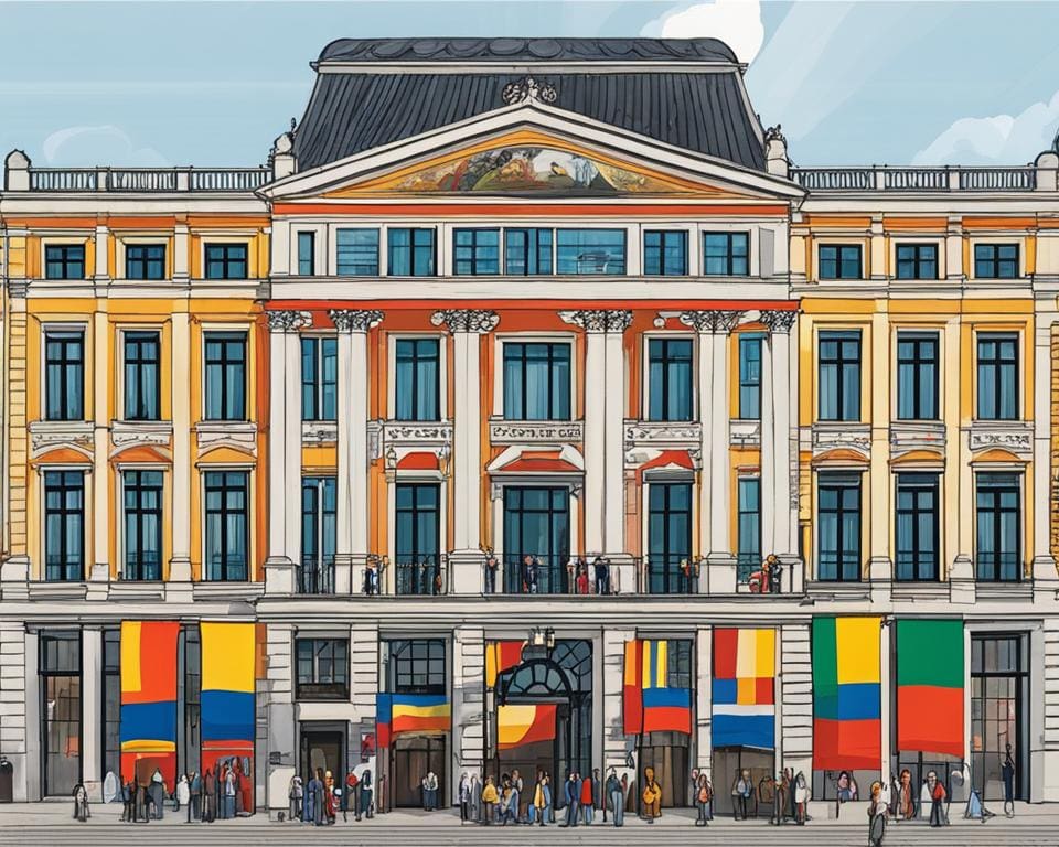 De Koninklijke Musea voor Schone Kunsten in Brussel