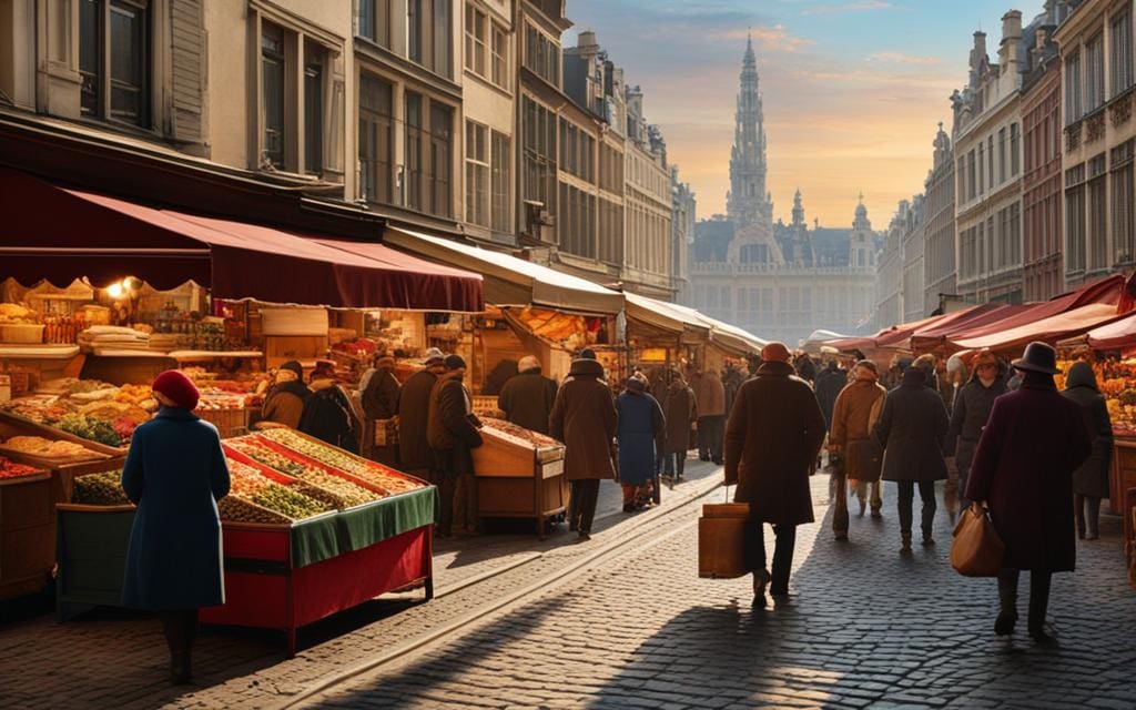 Rommelmarkten in Brussel