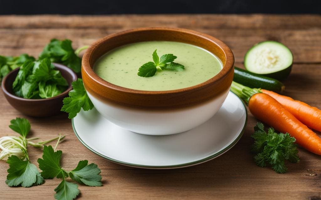 hoe gezond is courgette soep