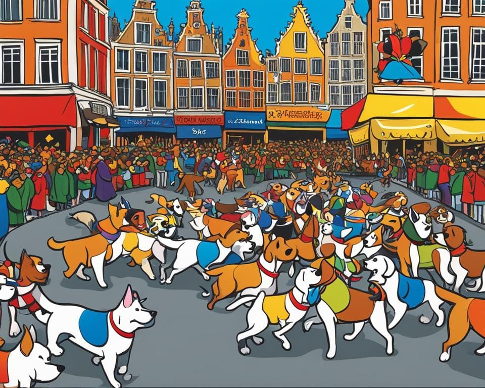 hondenshow in Brussel
