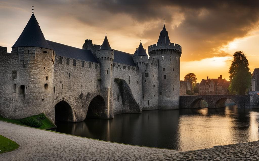 middeleeuws kasteel Gent