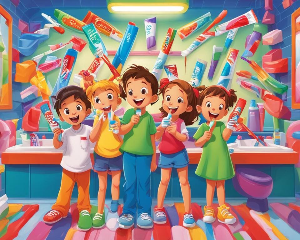 tandpasta voor kinderen