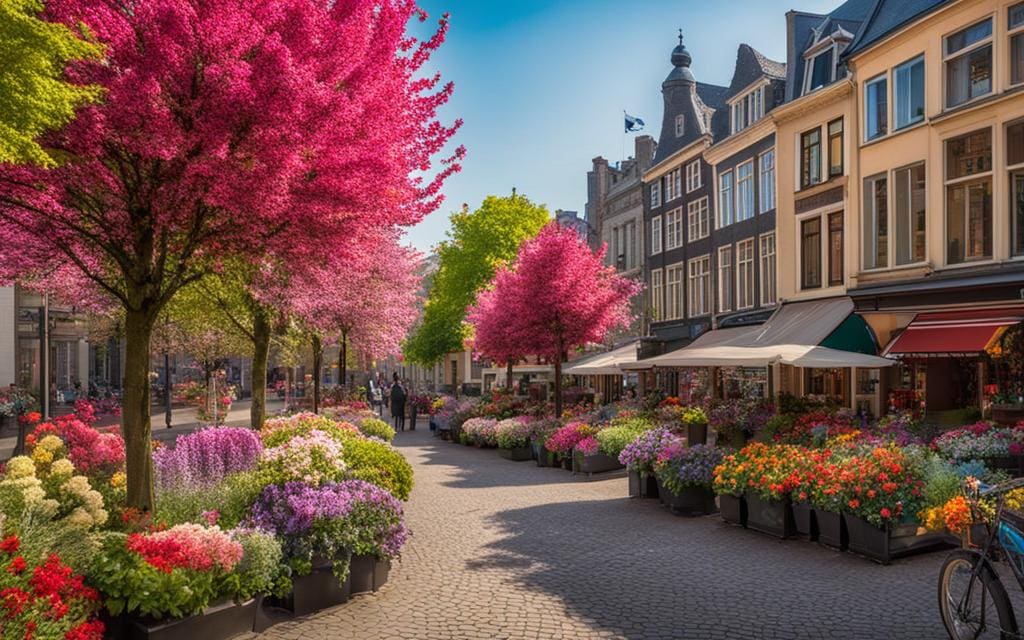 welke belgische stad wordt ook de bloemenstad genoemd