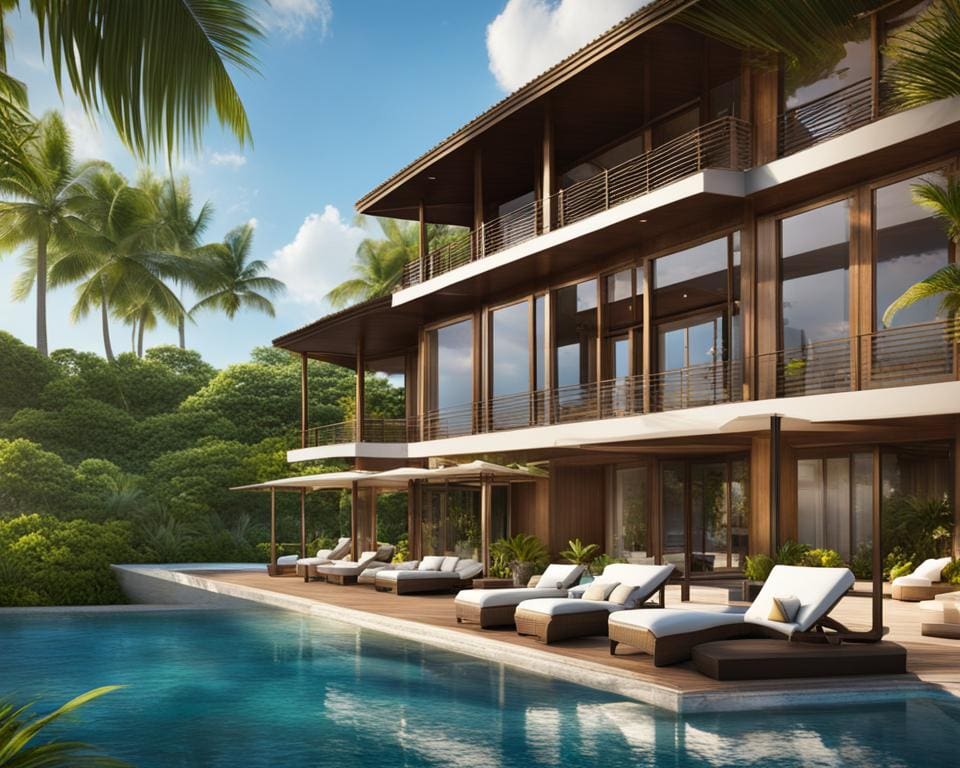 exclusieve resorts op Million Dollar Island
