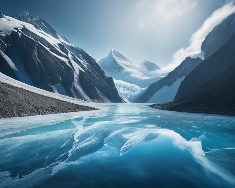 gletsjer smelten