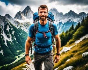 Beklim de Triglav berg, Slovenië