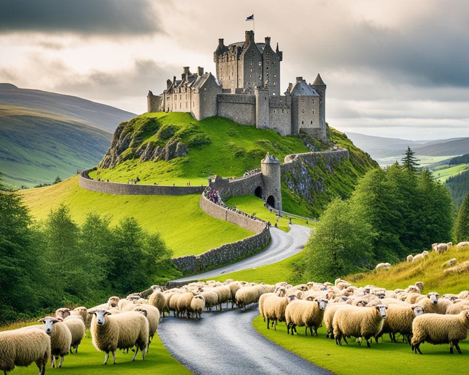 Schotse kastelen en historische bezienswaardigheden