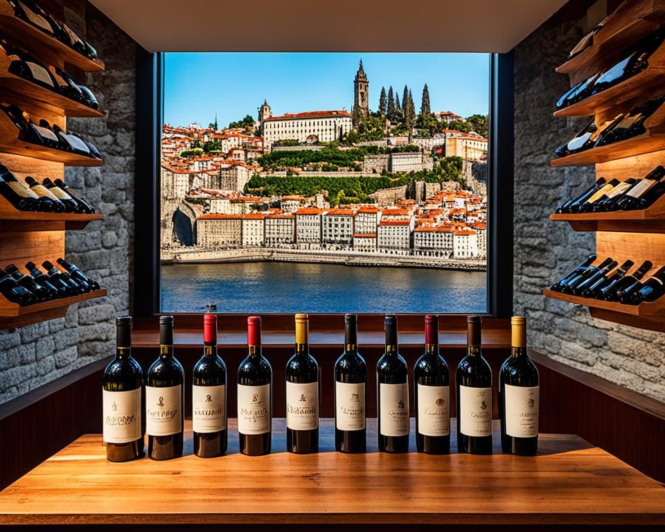 wijnproeverij in Porto