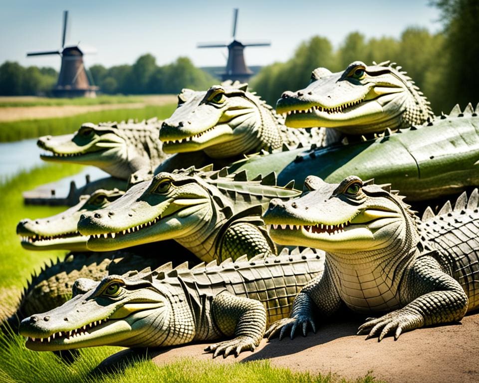 krokodillen in Nederland