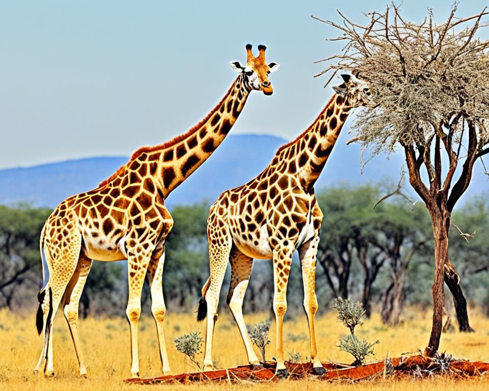 veranderingen leefgebied giraffen
