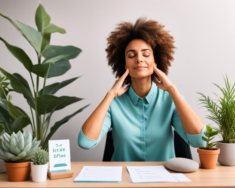 Welke eenvoudige oefeningen helpen om stress op het werk te verminderen?