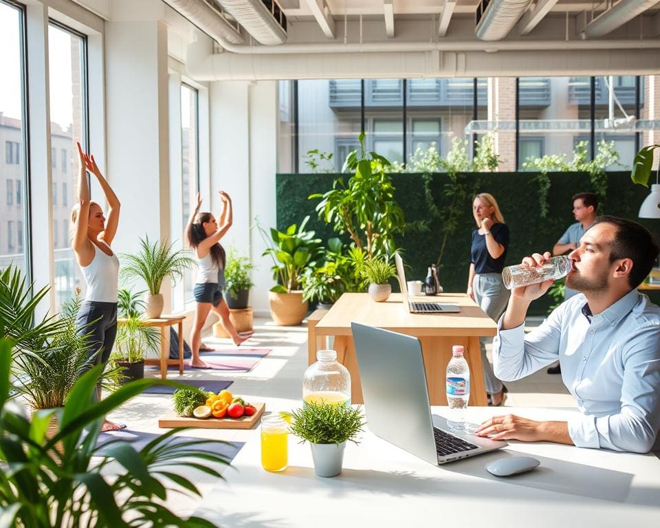 Gezonde gewoonten op het werk