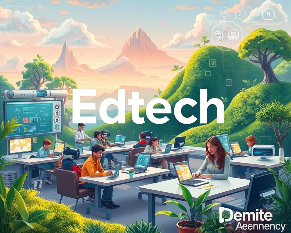 Groei van de edtech-industrie