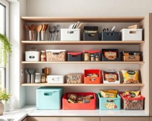 Handige opbergdozen voor meer ruimte in de keuken