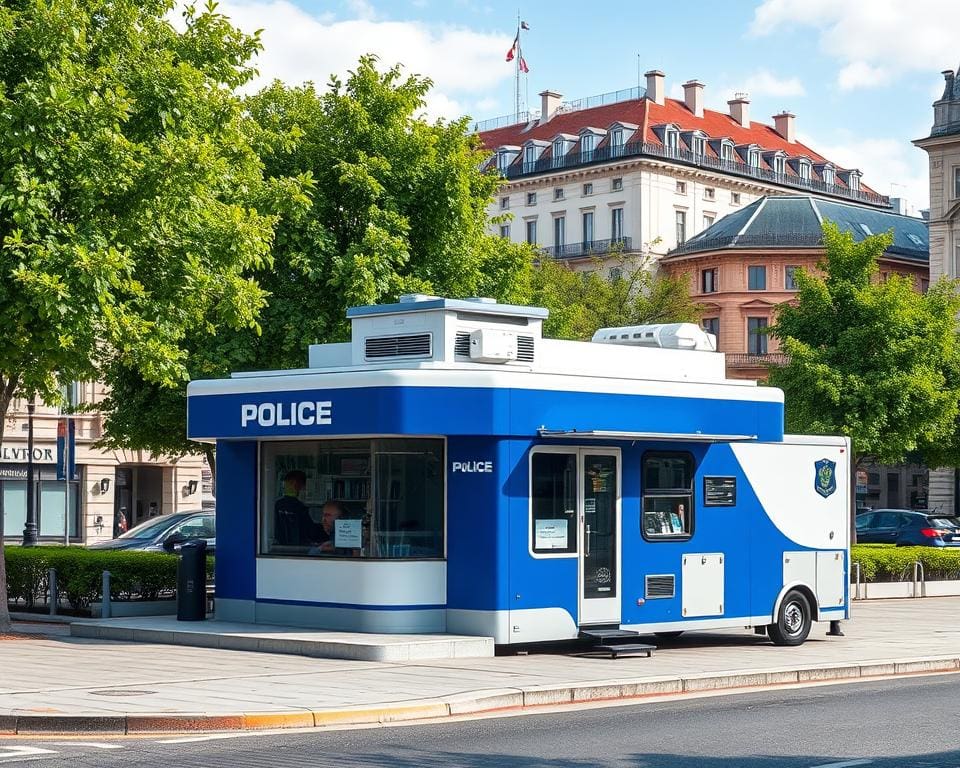 Mobiele politieposten: Veiligheid op locatie