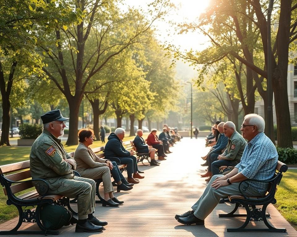 ervaren veteranen uitdagingen tijdens de overgang naar het post-militaire leven