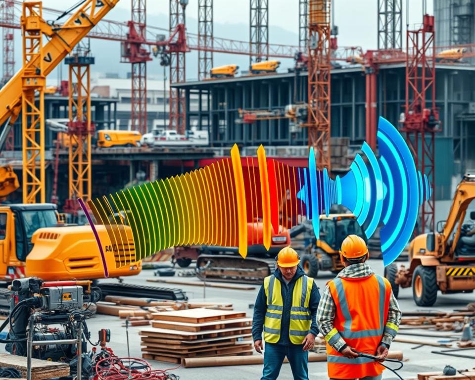 geluidsniveaus in de bouw