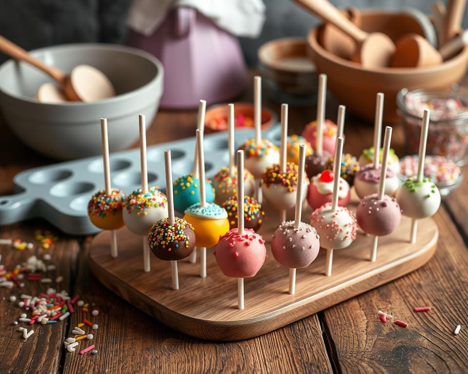 gemak van cake pops maken