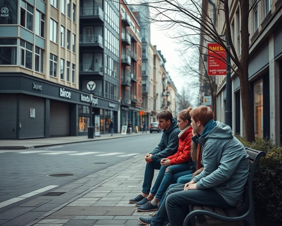 jeugdwerkloosheid situatie België en Europese landen