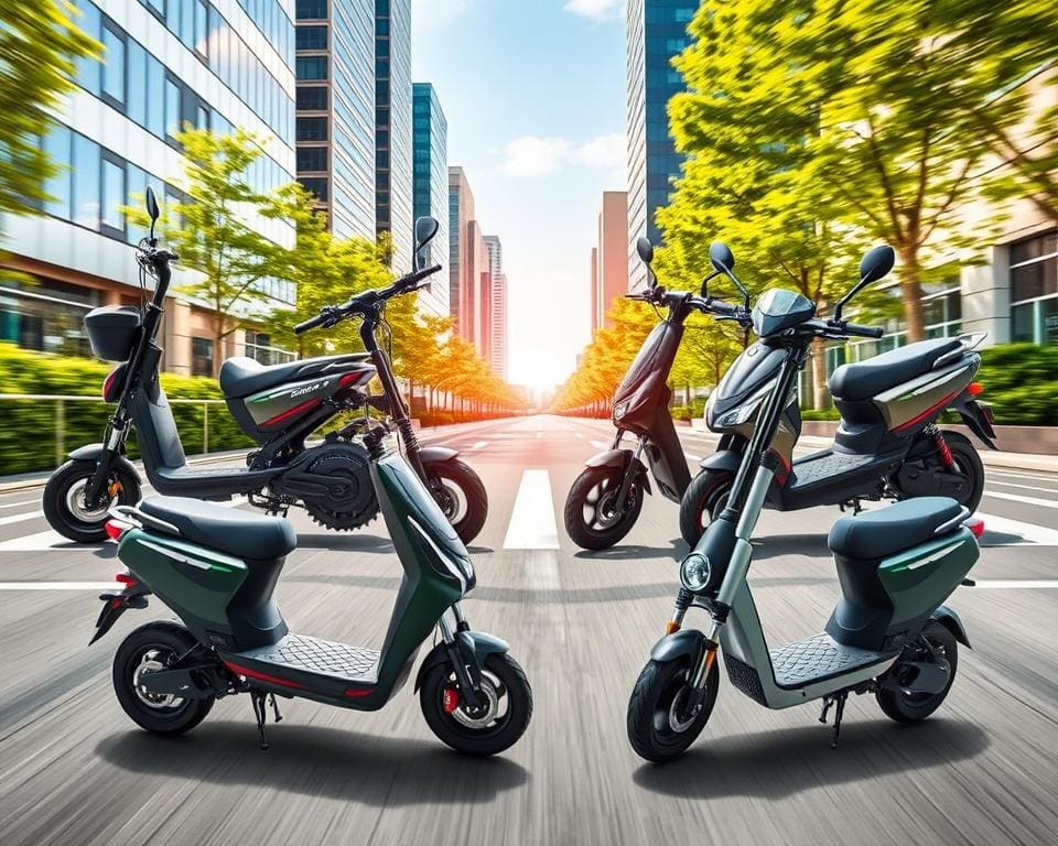 elektrische scooter vergelijking