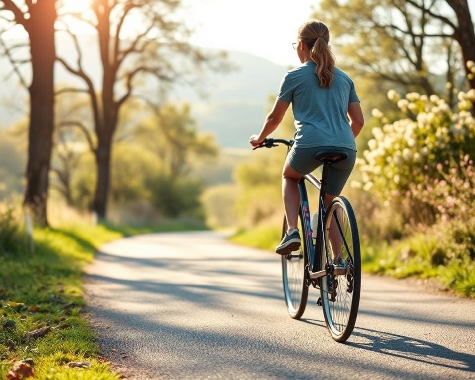 Kniepijn verminderen met fietsen