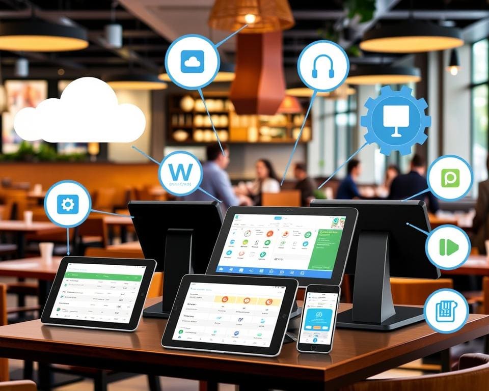 integraties en compatibiliteit WPOS horeca kassasysteem