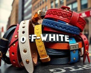 Off-White leren armbanden: Streetwear ontmoet luxe